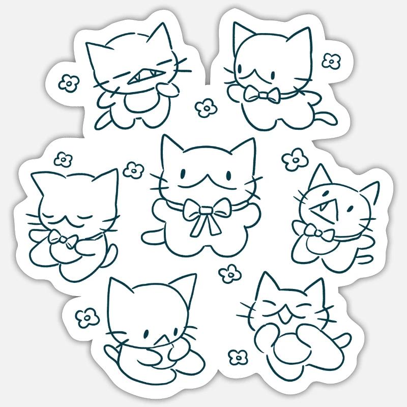 Sticker taille S (10 x 10 cm) - 
