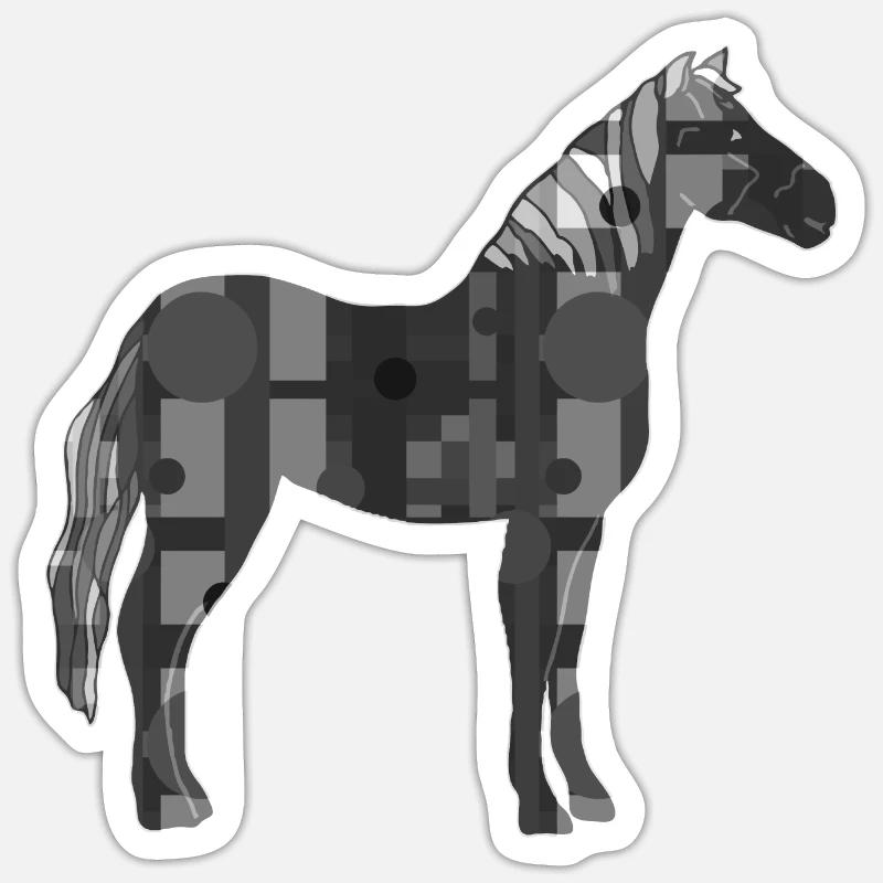 Dock - Sticker Größe S (10 x 10 cm) - Mattweiß