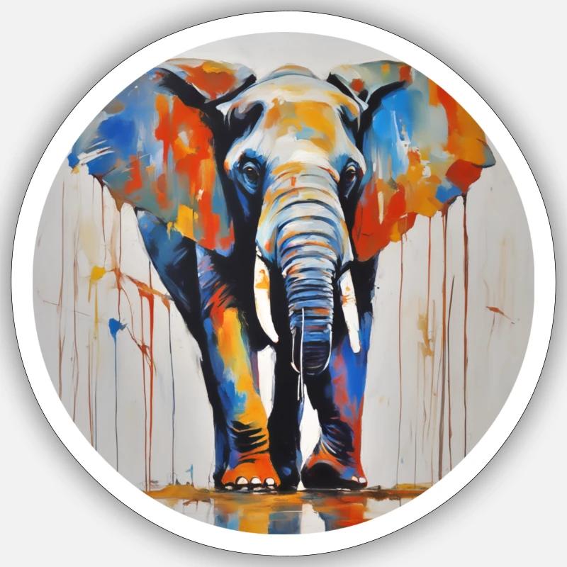 Sticker Größe S (10 x 10 cm) - 