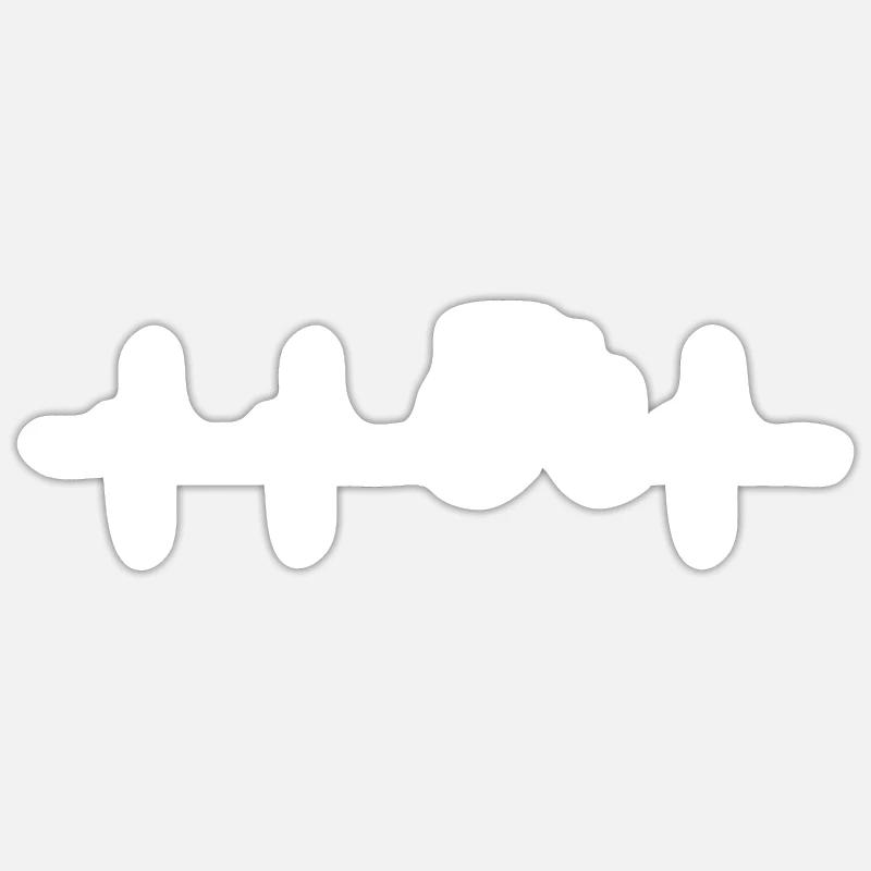 Sticker Größe S (10 x 10 cm) - 