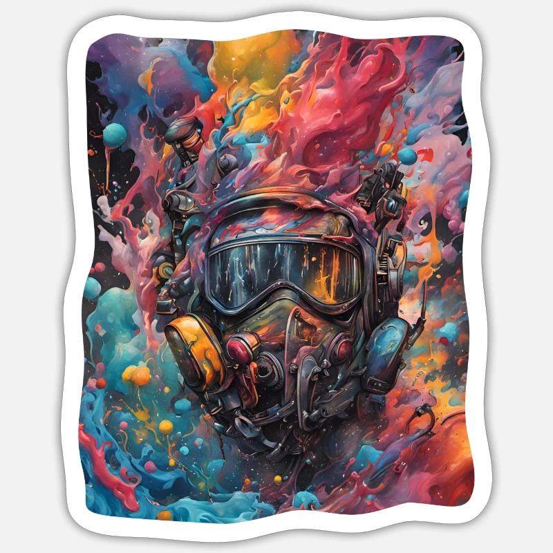 Sticker taille S (10 x 10 cm) - 