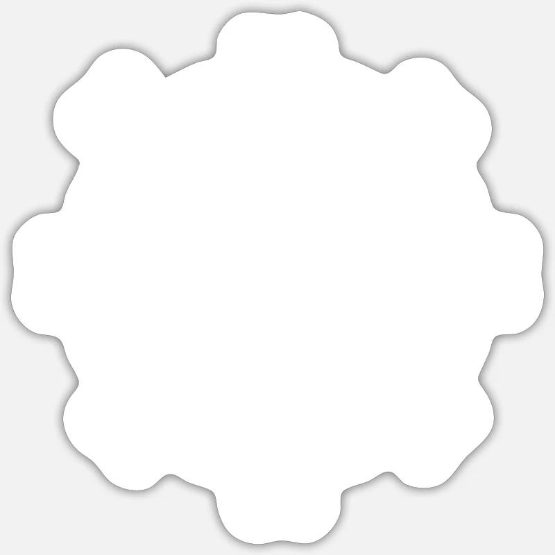 Engrenages2 Sticker taille S (10 x 10 cm)