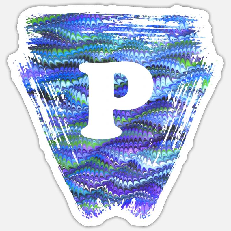 Dreieck E 103 P - Sticker size S (10 x 10 cm) - white matte