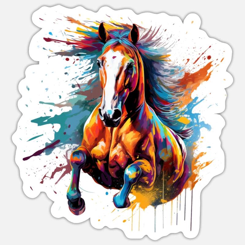 Sticker Größe S (10 x 10 cm) - 