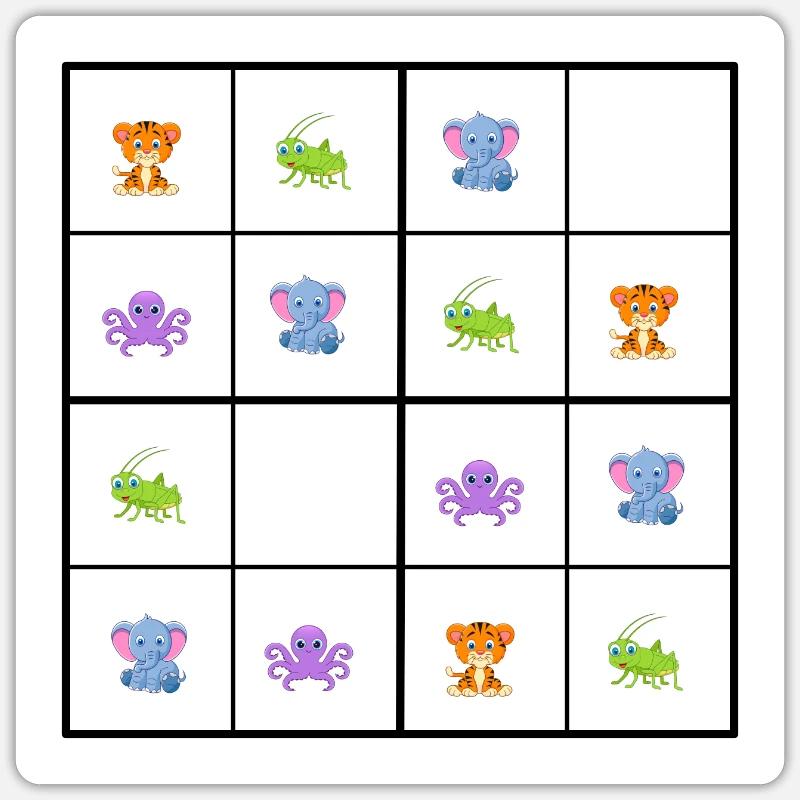 Sticker Größe S (10 x 10 cm) - 