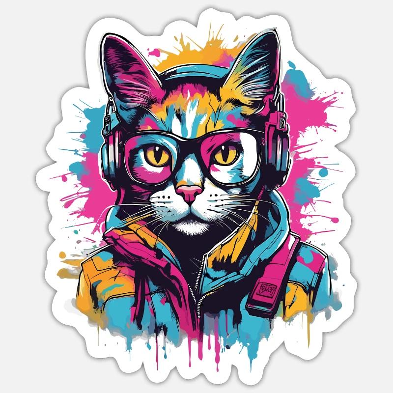 Sticker Größe S (10 x 10 cm) - 