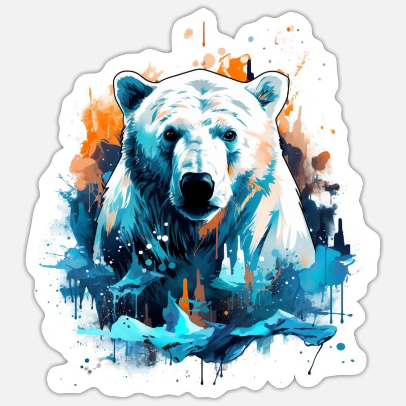 Sticker Größe S (10 x 10 cm) - 