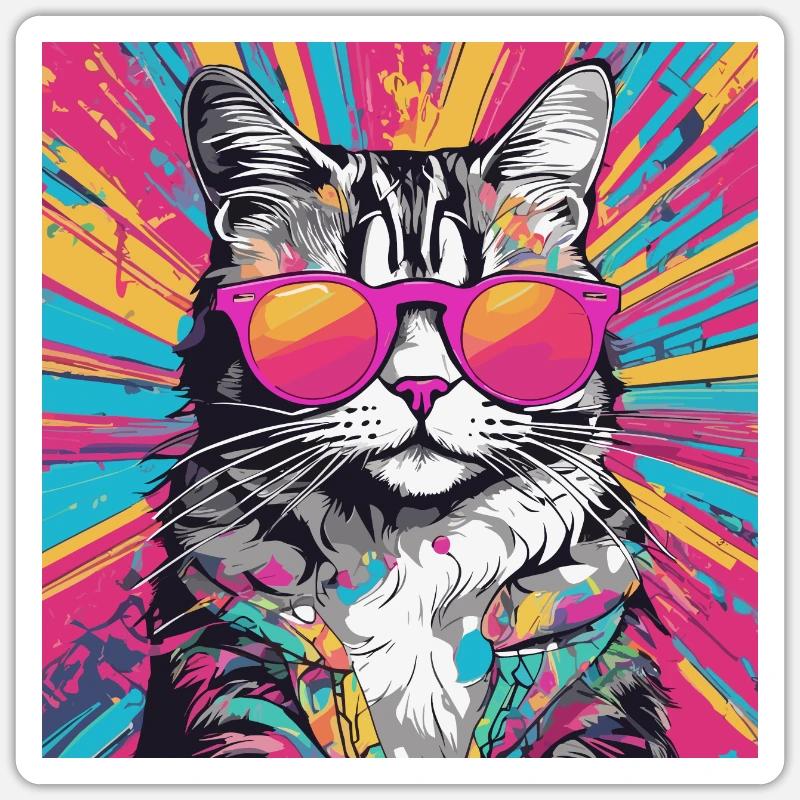 Sticker Größe S (10 x 10 cm) - 