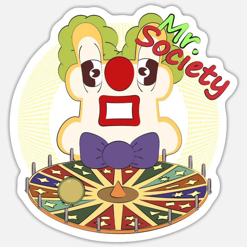Sticker Größe S (10 x 10 cm) - 