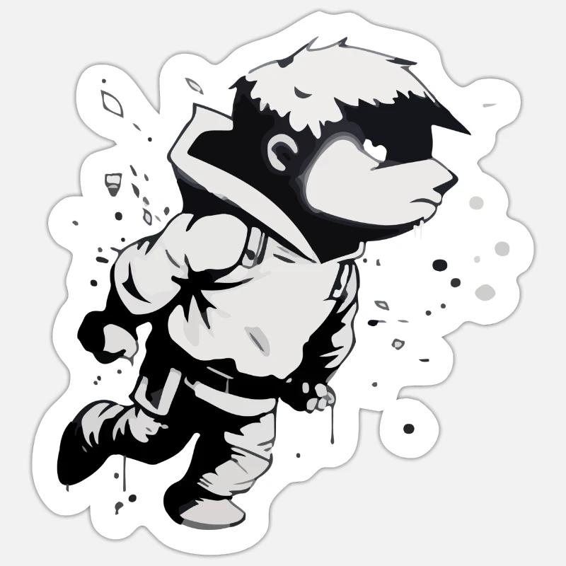 Sticker taille S (10 x 10 cm) - 
