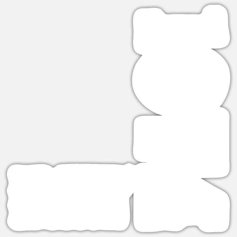 Sticker taille S (10 x 10 cm) - 