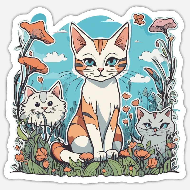 Sticker taille S (10 x 10 cm) - 