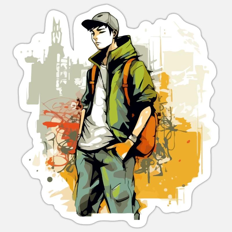 Sticker taille S (10 x 10 cm) - 