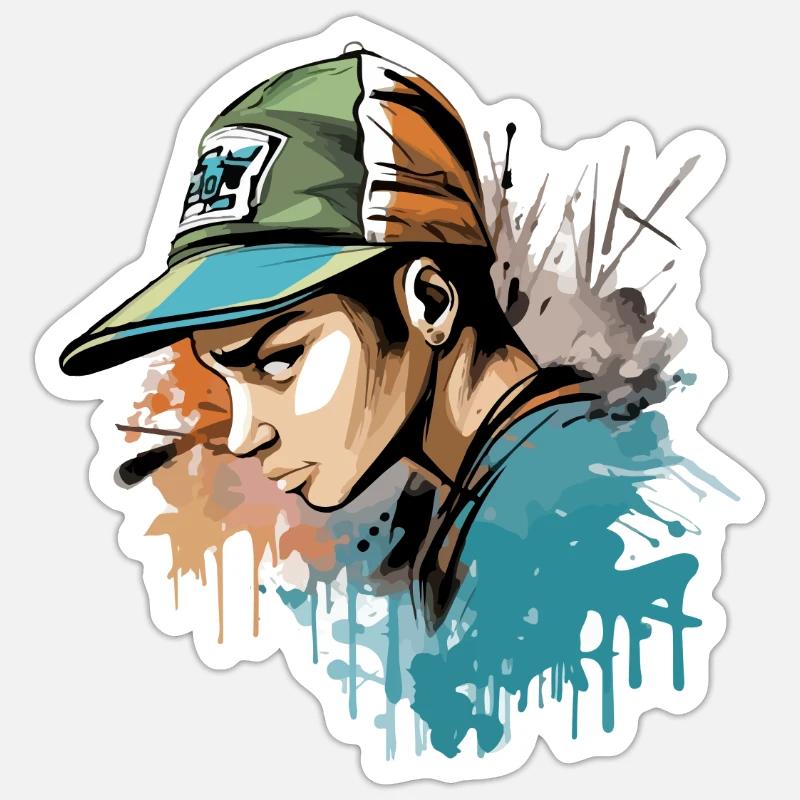 Sticker taille S (10 x 10 cm) - 