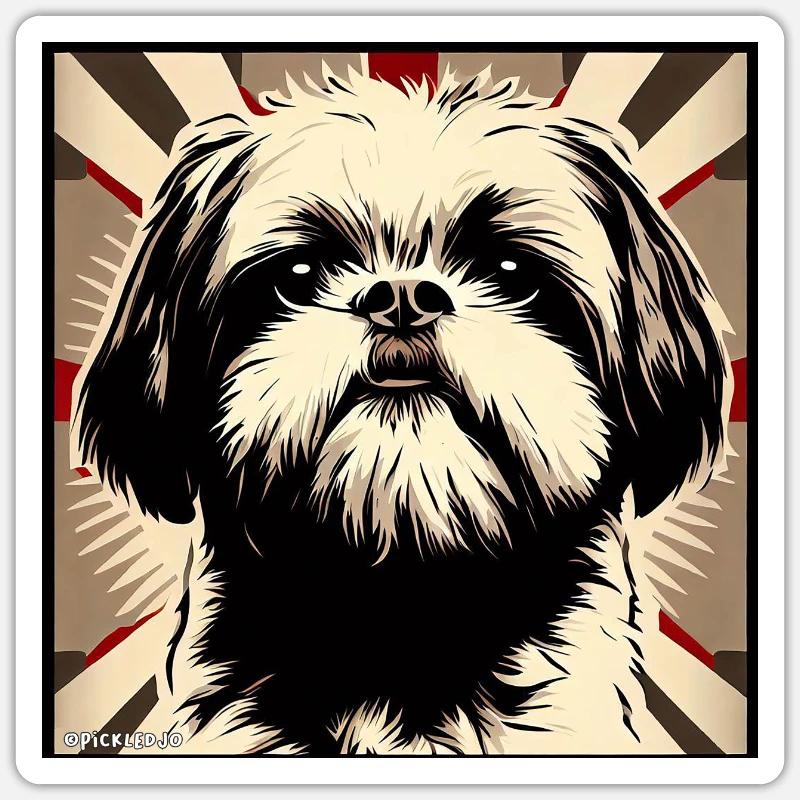 Sticker Größe S (10 x 10 cm) - 