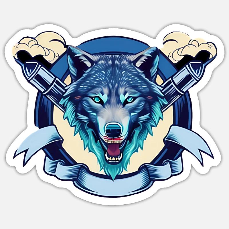 Sticker Größe S (10 x 10 cm) - 