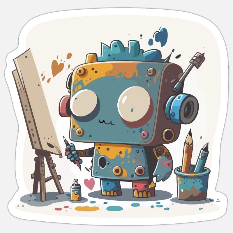Sticker Größe S (10 x 10 cm) -