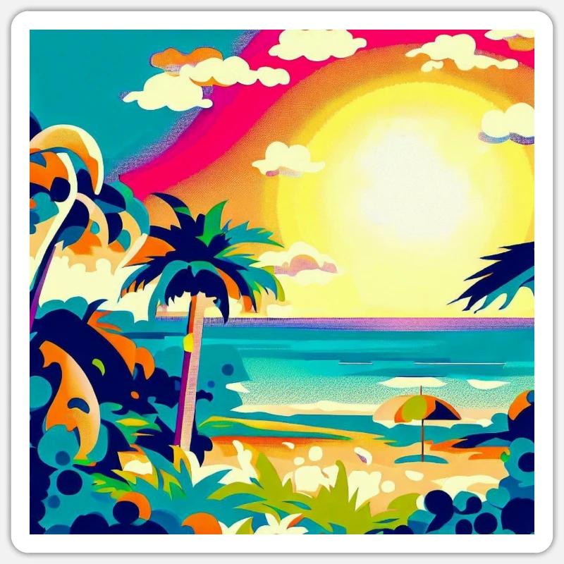 Sticker Größe S (10 x 10 cm) - 