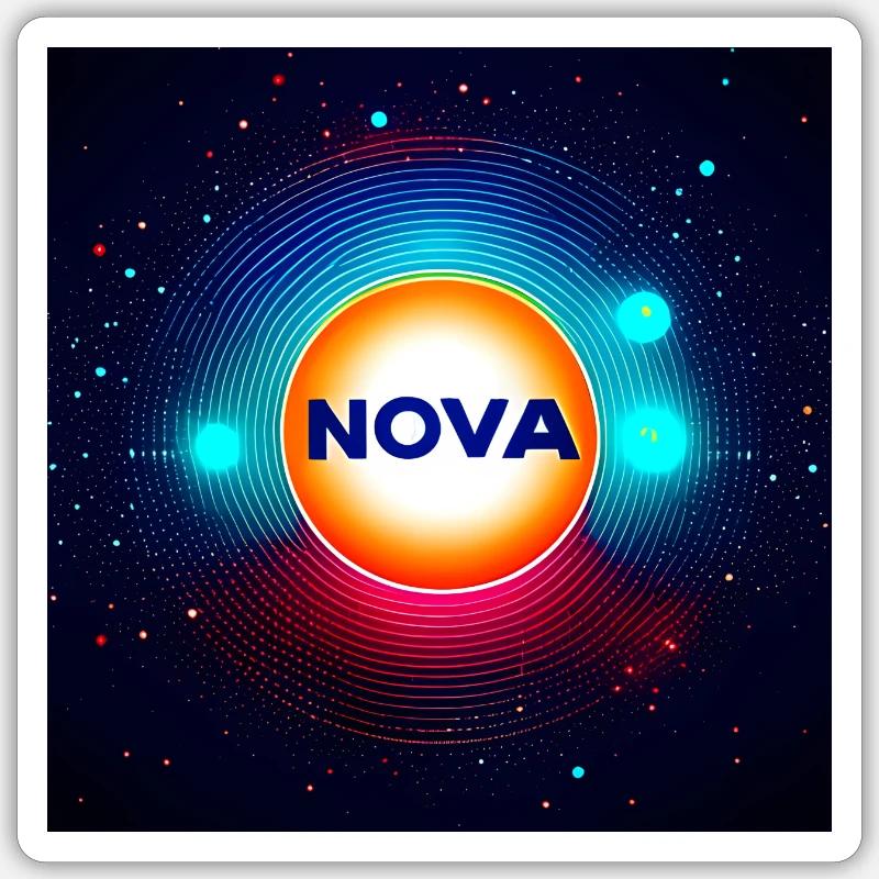 Comsic NOVA Sticker size S (10 x 10 cm)