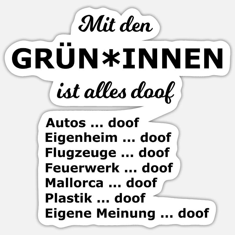 Sticker Größe S (10 x 10 cm) - 