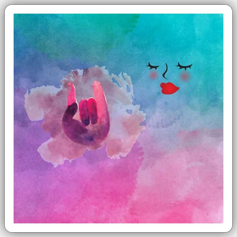 Sticker Größe S (10 x 10 cm) - 