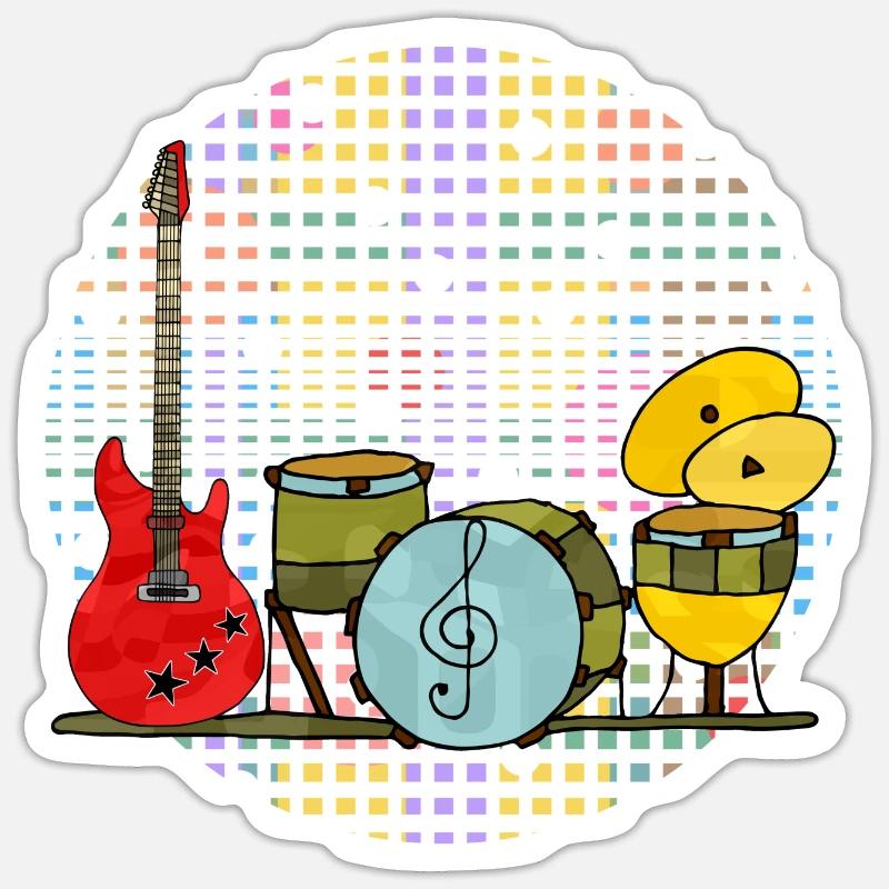 Sticker Größe S (10 x 10 cm) - 