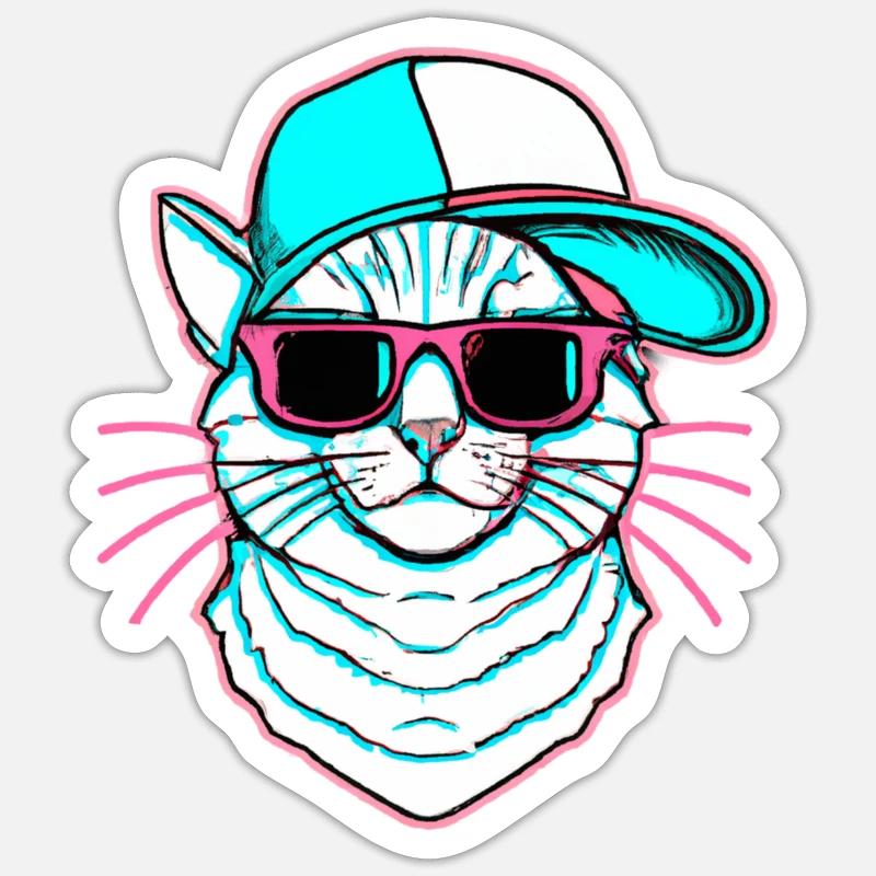 Sticker taille S (10 x 10 cm) - 