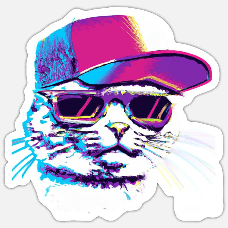 Sticker Größe S (10 x 10 cm) - 