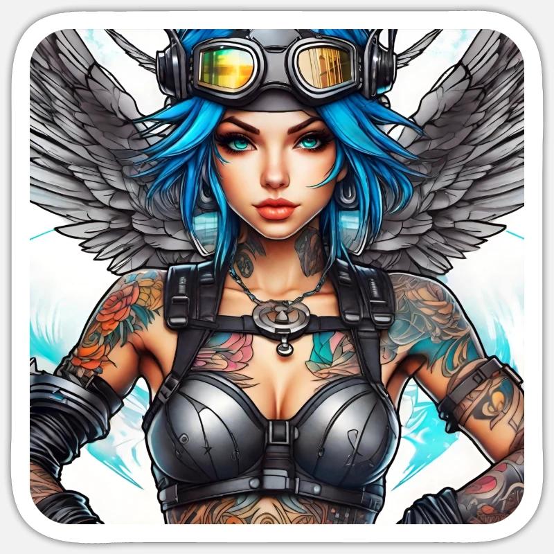 Sticker Größe S (10 x 10 cm) -