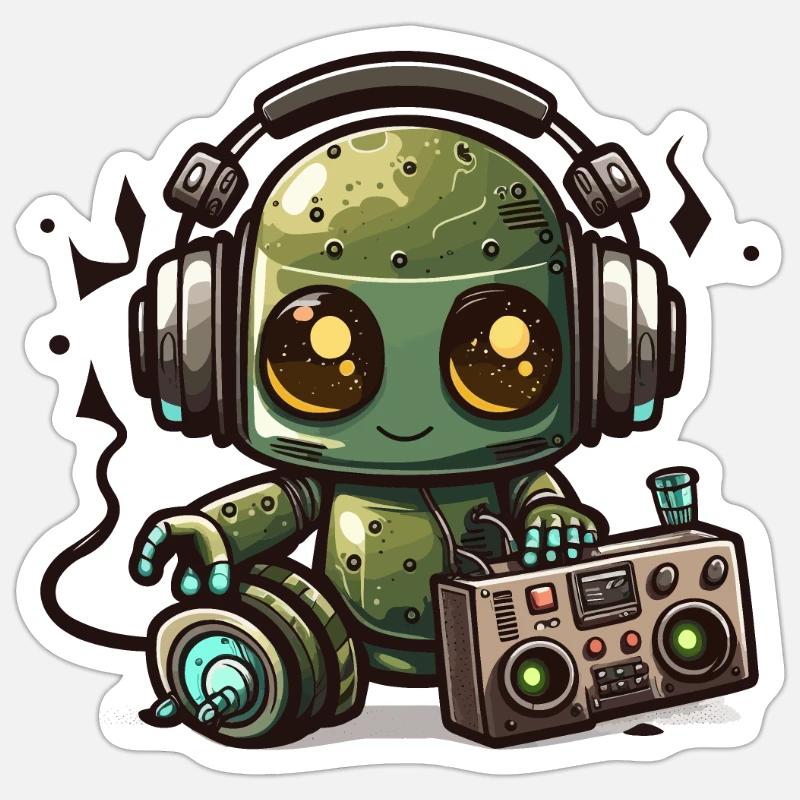 Sticker Größe S (10 x 10 cm) - 