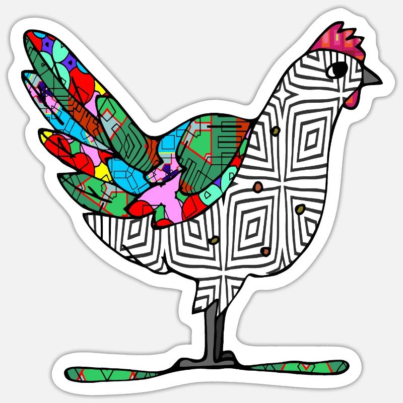 Sticker Größe S (10 x 10 cm) - 