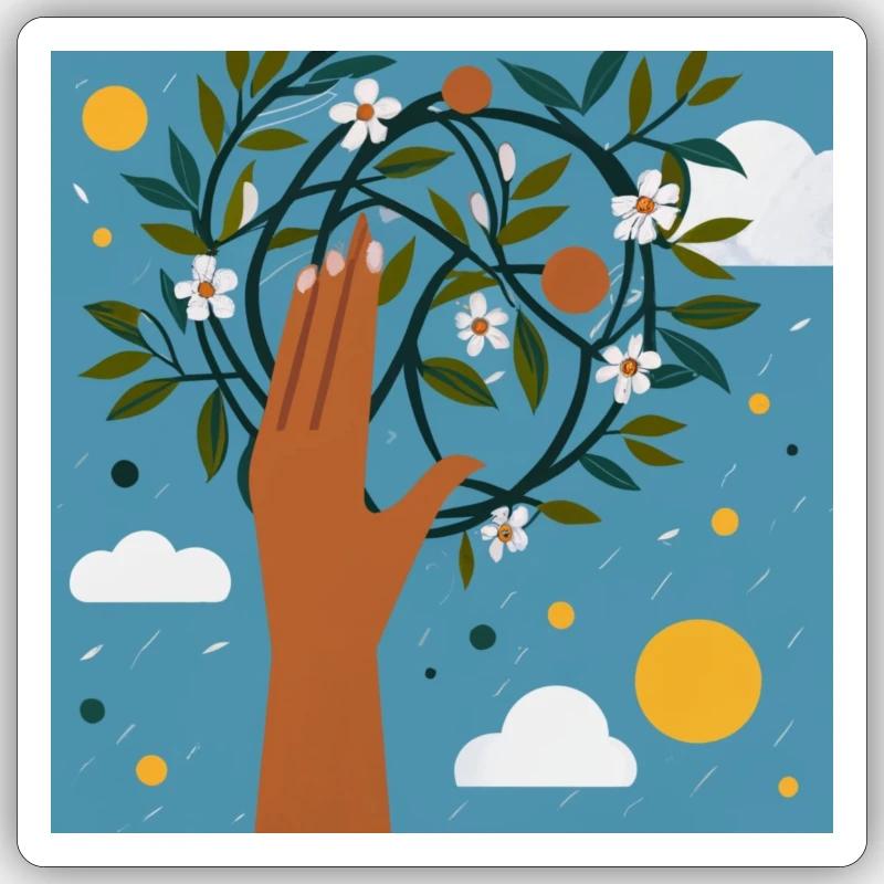 Sticker taille S (10 x 10 cm) - 