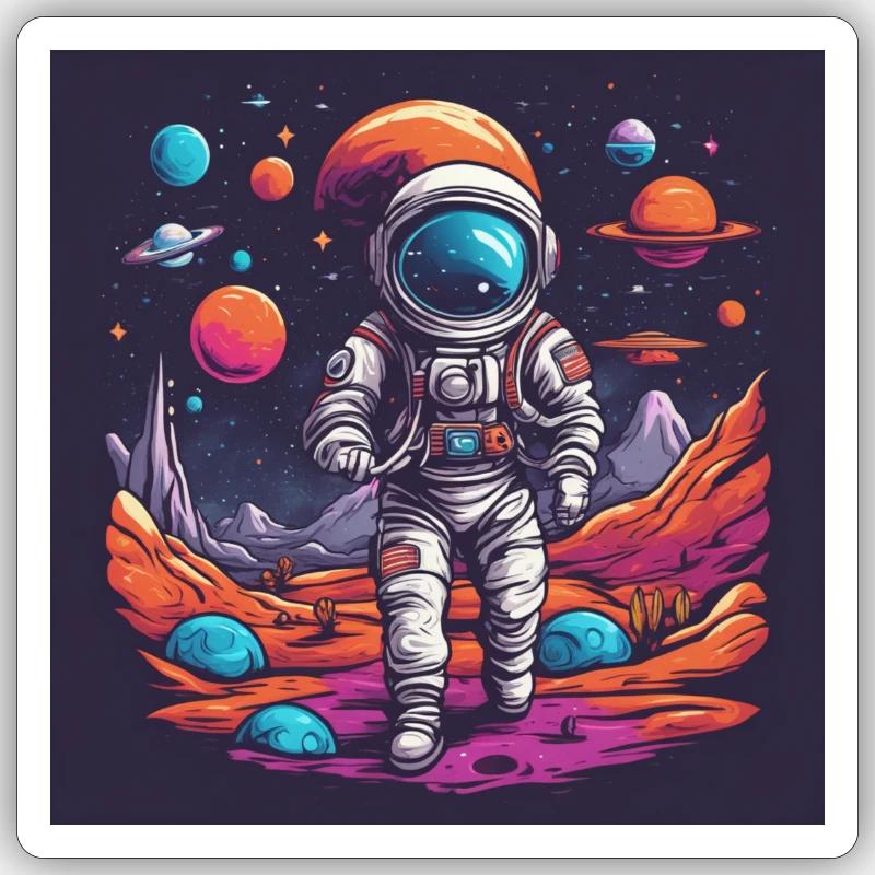 Sticker taille S (10 x 10 cm) - 