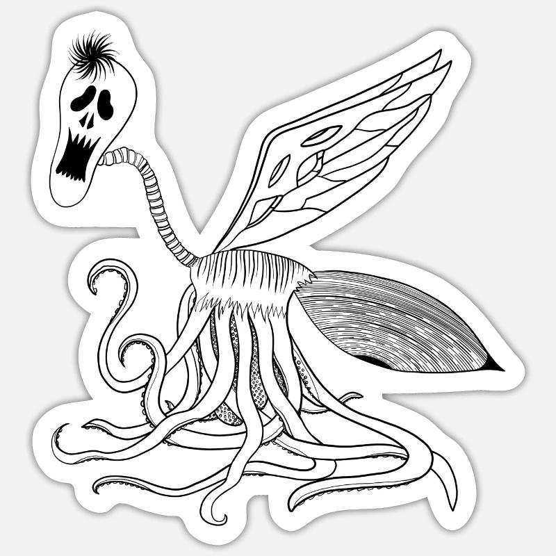 Sticker Größe S (10 x 10 cm) - 