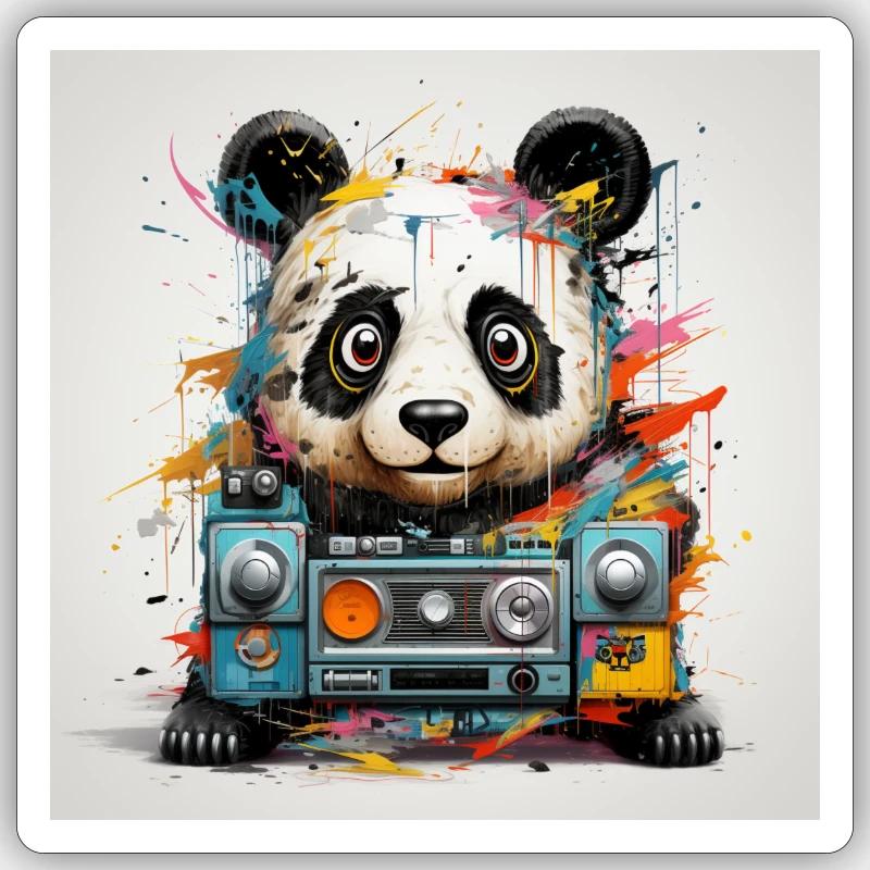 Sticker Größe S (10 x 10 cm) - 