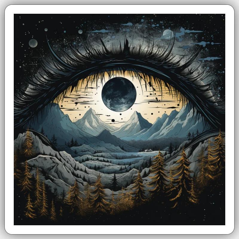 Sticker taille S (10 x 10 cm) - 