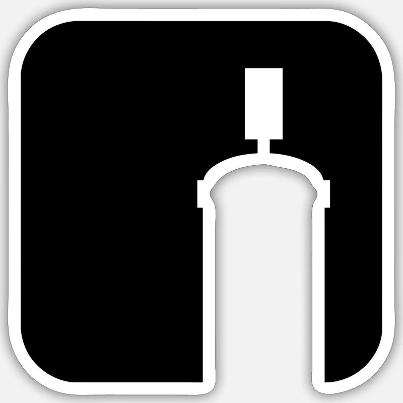 Sticker size S (10 x 10 cm) - 