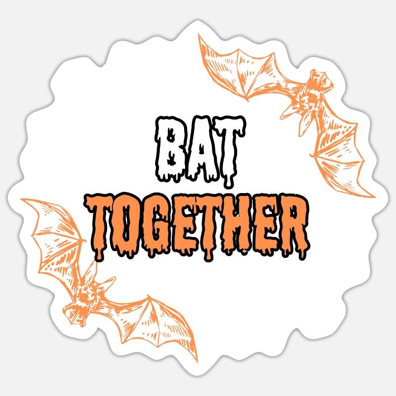 Bat sammen Sticker