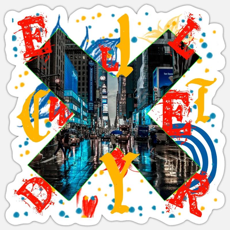 Sticker taille S (10 x 10 cm) - 