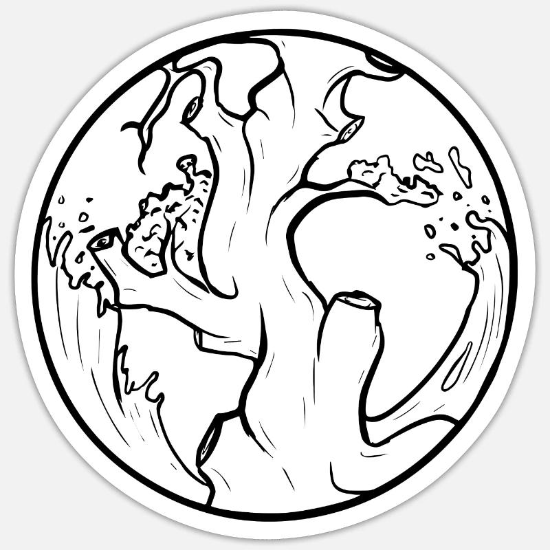 Sticker Größe S (10 x 10 cm) - 