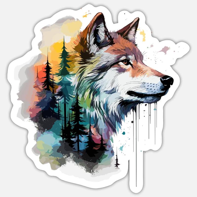 Sticker Größe S (10 x 10 cm) - 