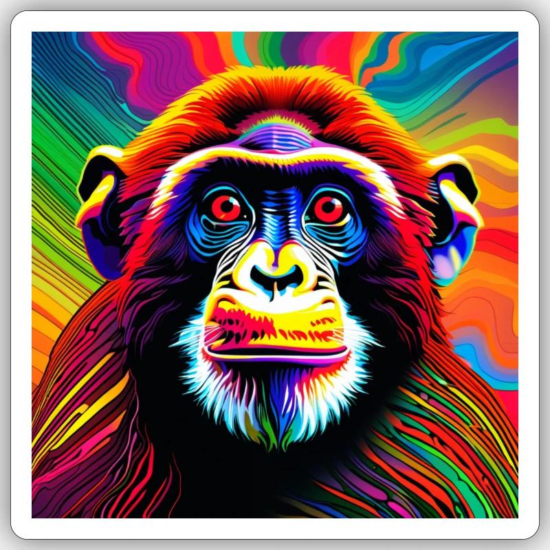 Sticker Größe S (10 x 10 cm) - 