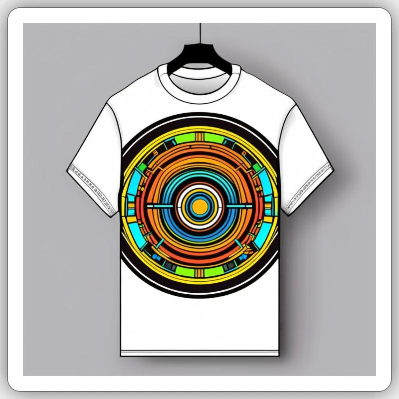 TShirt - Sticker Größe S (10 x 10 cm) - Mattweiß