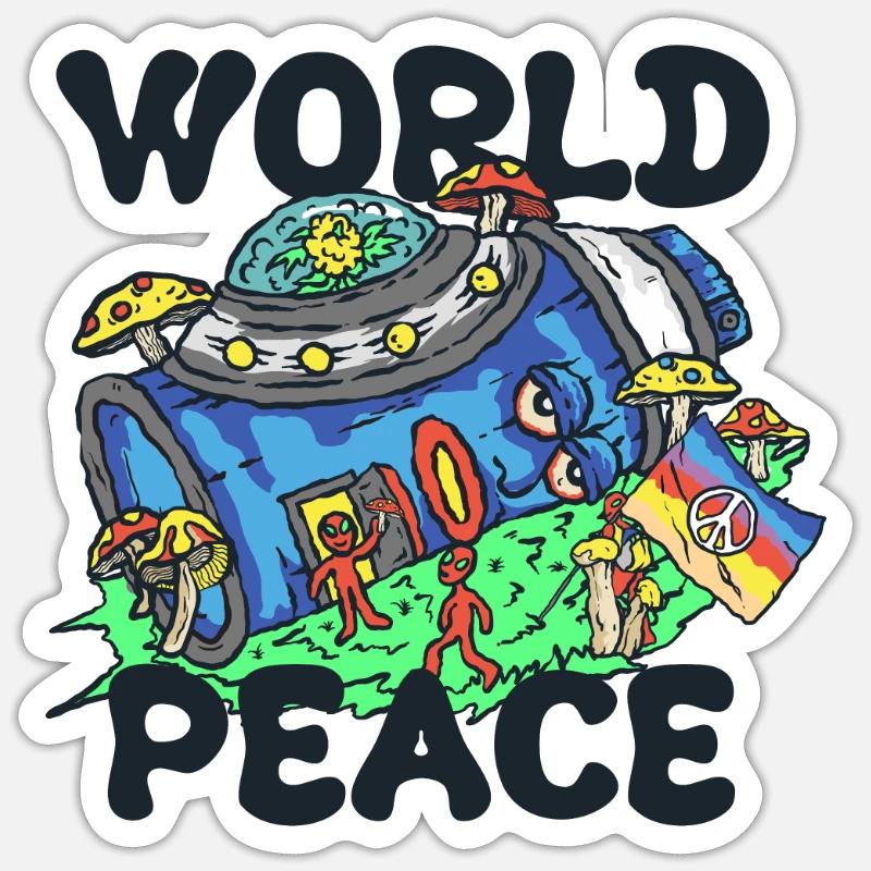 Sticker Größe S (10 x 10 cm) - 