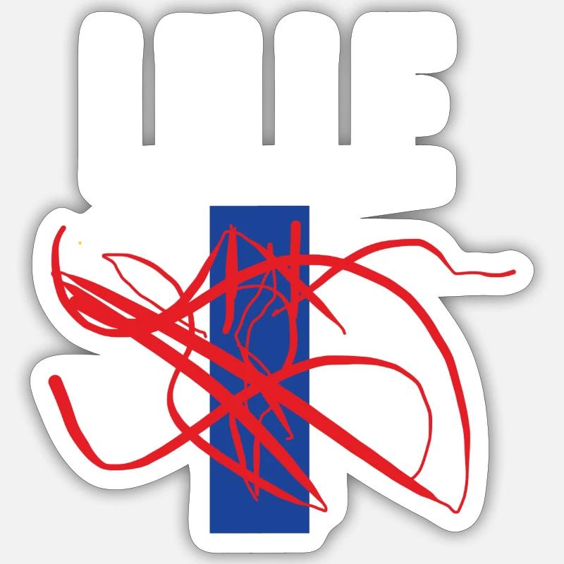 Sticker taille S (10 x 10 cm) - 
