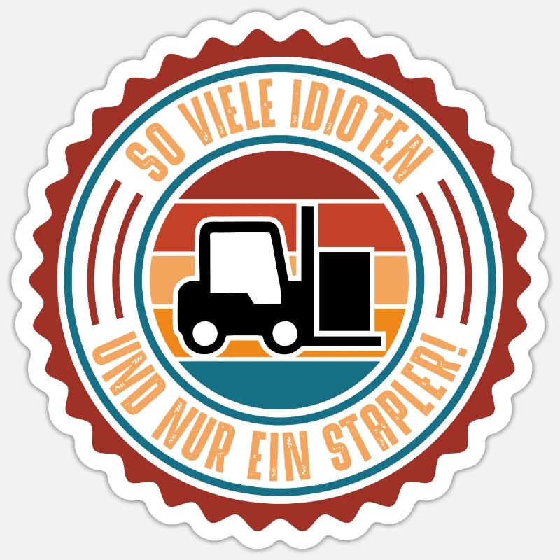 Sticker Größe S (10 x 10 cm) - 