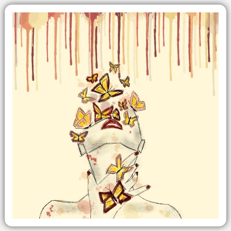 Libre Sticker taille S (10 x 10 cm)