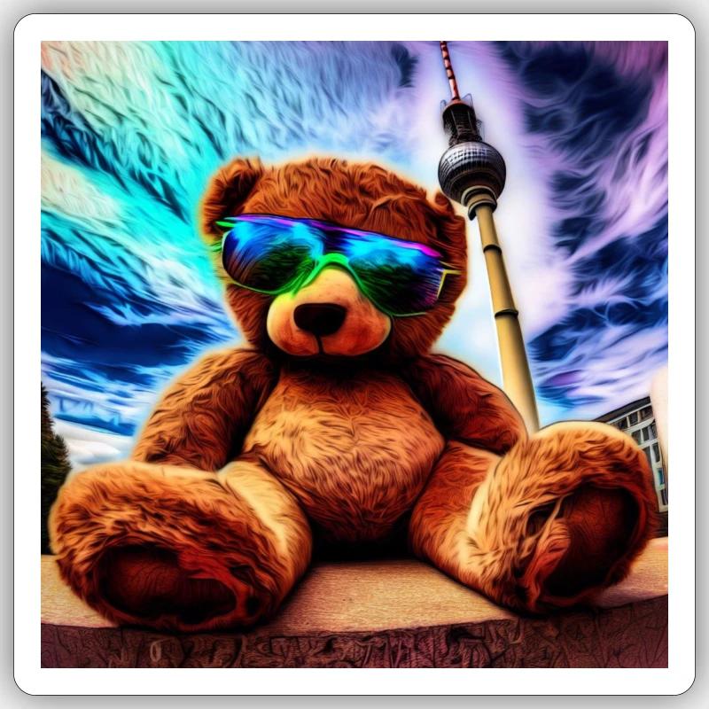 Sticker Größe S (10 x 10 cm) - 