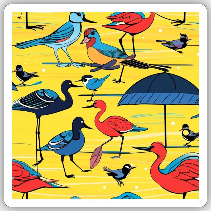 Sticker Größe S (10 x 10 cm) - 