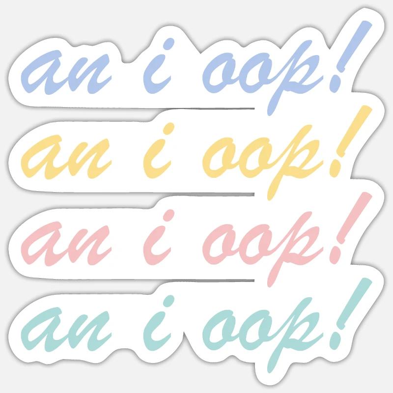 Graphique de mème drôle Sticker taille S (10 x 10 cm)